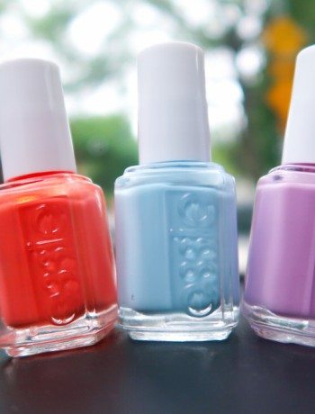 essie summer nail polishes